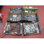 A Large Quantity of Predominately N Gauge Lineside Accessories, largely continental outline