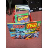 A Small Quantity of 1960's Annuals, including TV21/Stingray/Penelope. Plus a quantity of Vectis