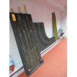 A Large Quantity of 'G' Scale Railway Track, some new, some used in two tubs and fixed to three base