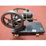 A Polly Model Engineering Robinson Hot Air Engine Model, power cylinder 1 3/8 inch bore, 1 inch