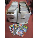 Two Boxes Of Approximately 500 Comics by Marvel, DC, Dark Horse And Others. including Generation