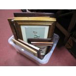 A Quantity of Framed Reproduction Prints, varying themes including Vanity Fair portraits,