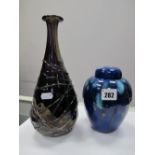 Lot Withdrawn - A St. Johns Studio Crafts 'The Dale Range' Jar and Cover,