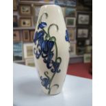 A Moorcroft Pottery Vase, decorated with the Bluebell Harmony design by Kerry Goodwin, shape 06/5,