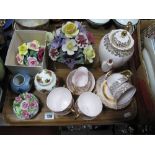 Tuscan Fifteen Piece Coffee Service, Old Country Roses ginger jar, Copenhagen bowl, posies:- One