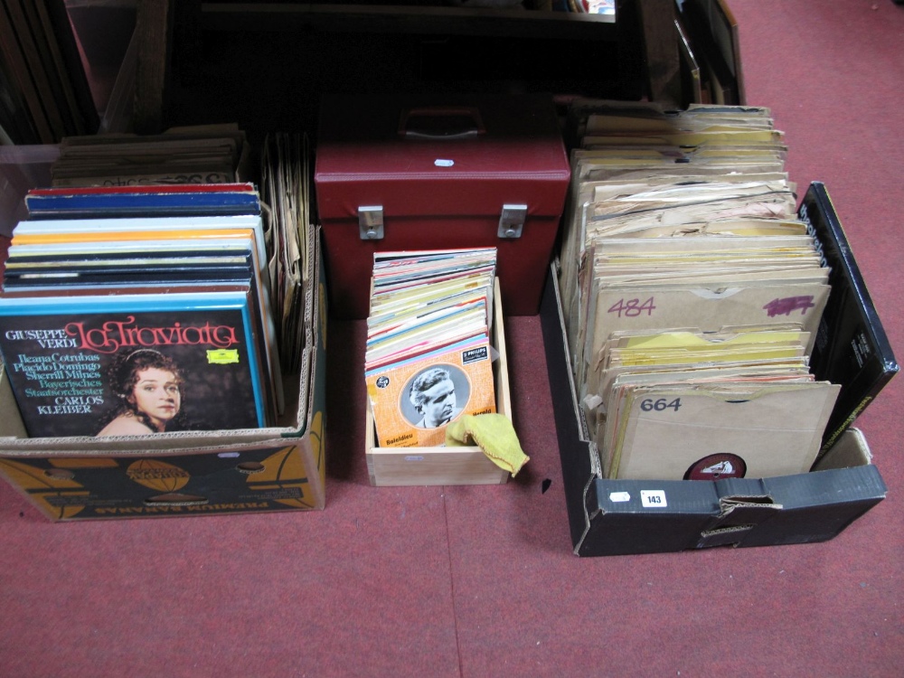 A Collection of Classical LP's and Box Sets, including Decca, CBS, Deutsche Grammophon, 45rpm and
