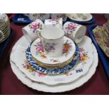 Four Royal Crown Derby Matched Coffee Cans and Saucers, (date codes for 1974/75), a matching