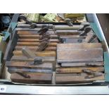 Quantity of Woodworkers Moulding Planes:- One Box
