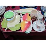 Royal Winston, Carlton, Beswick, Crested Ware, other ceramics:- One Tray