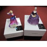 Two Royal Doulton Figurines, 'Charlotte' HN2421 and 'Melissa' HN2229, (both boxed).