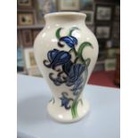 A Moorcroft Pottery Vase, decorated with the Bluebell Harmony design by Kerry Goodwin, shape 46/4