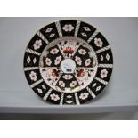 A Royal Crown Derby Imari Plate, number 2451, date code for 1971, 27cms diameter.