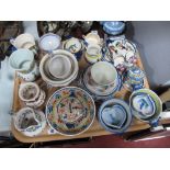 A Quantity of Early XX Century and Later French Faience Decorative Wares, including Henry Quimper-
