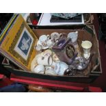 Early XX Century and Later Royal Commemorative China, moustache cup, dressing table set,