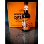 Limited Edition Bottle of Henderson's Relish Signed by Dennis Taylor,