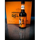 Limited Edition Bottle of Henderson's Relish Signed by Peter Ebdon