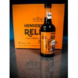 Limited Edition Bottle of Henderson's Relish Signed by Steve Davis