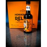 Limited Edition Bottle of Henderson's Relish Signed by Stephen Hendry