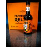Limited Edition Bottle of Henderson's Relish Signed by John Parrott,