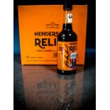 Limited Edition Bottle of Henderson's Relish Signed by Ken Doherty