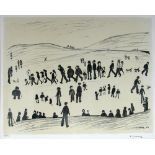 •AFTER LAURENCE STEPHEN LOWRY (1887-1976) Sunday Afternoon, limited edition reproduction, printed in