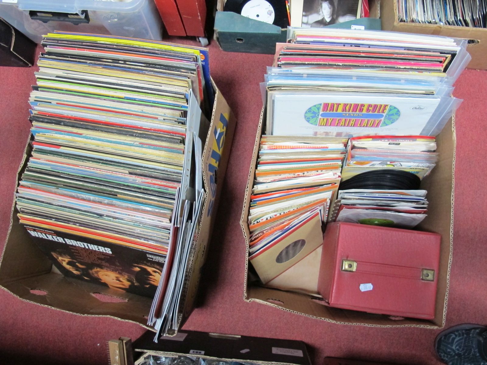 A Collection of Lp's, Ep's and 7" Rock and Pop interest, including Walker Brothers, Bee Gees,