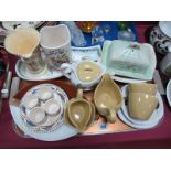 Midwinter Stylecraft Tea for Two Set, Honiton Pottery, Poole and other mid XX Century pottery:-