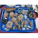 Wade Figures, etc, tortoises crab, Viking ship, etc:- One Tray