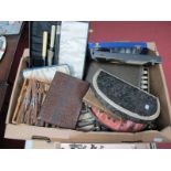 A Mixed Lot of Assorted Plated Cutlery, some cased:- One Box