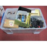 The Contents of Mainly a "OO" Model Railway Engineers Workshop. Including spares,electrical