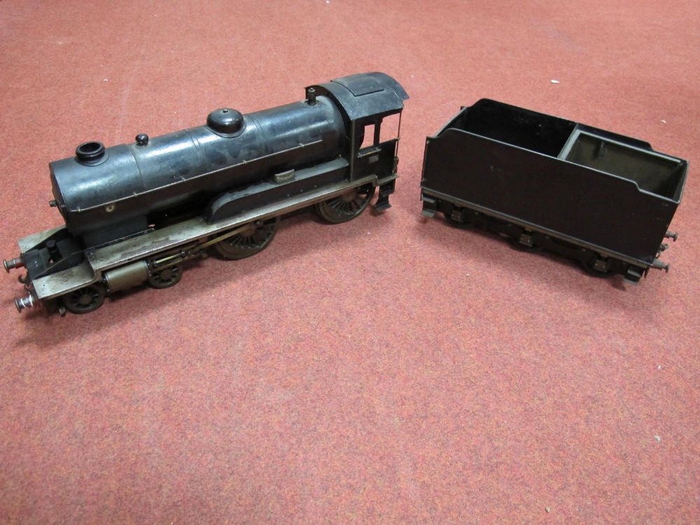 A Mid XX Century 2½ Inch Gauge 4-4-0 Locomotive, R/No. 106. Appears to be based on an LMS class