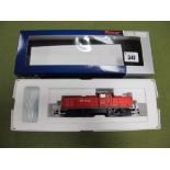 A Boxed Roco "HO" Gauge #67876, German Outline Diesel Locomotive, DB cargo DBAG 290 024-9.