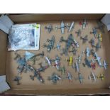 A Quantity of Mainly 1:200 Scale, mainly white metal and plastic kit built, hand painted aircraft