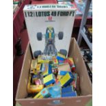 A Quantity of Original Empty Toy Boxes, by Matchbox, Dinky, Bandai, Corgi and others.