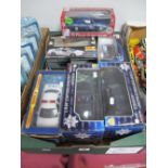 Five Window Boxed 1:24th Scale Diecast Police Vehicles, of varying manufacturers including Classic