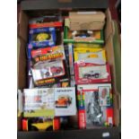 A Quantity of Modern Boxed Diecast and Plastic Vehicles by Corgi, Matchbox, Britains, including