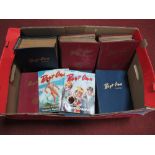 Boys Own Annuals - Six Bound Volumes, 1951, 1955, 1957, 1958, 1959 and 1960 (each with twelve