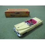 Dinky Toys No 131 Cadillac Tourer, in yellow, fair/good, boxed, crushing to box and all flaps