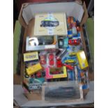 A Quantity of Mainly Diecast Vehicles, of varying manufacturer and scale, including Corgi, Matchbox,