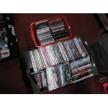 A Quantity of DVD's and CD's, many modern titles noted:- Two Boxes
