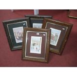 G.W.Birks, Four Signed Limited Edition Prints, signed in pencil bottom right.