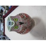 *LOT WITHDRAWN* Sally Tuffin for Dennis China Works Owl Jug, stamped Dennis China Works