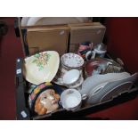 Royal Albert 'Winsome' Pattern Tea Service, Carlton Ware dish, plated pedestal bowl, Bradford