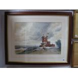 Edward Billin (Sheffield Artist) Walberswick, Suffolk, watercolour, 39 x 57cms signed lower