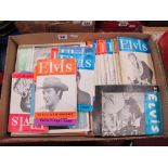 Elvis Interest - a Collection of 1960's Elvis Monthly ' magazines (including No1), annuals, other