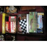 Draughts, chess, monopoly, other games, models. Three Boxes