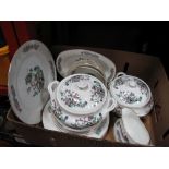 Dudson & Blackwell Classic Indian Tree Dinner Ware, of twenty three pieces.