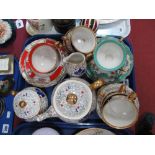 Czech 'Derby' Tea Set, and similar china:- One Tray
