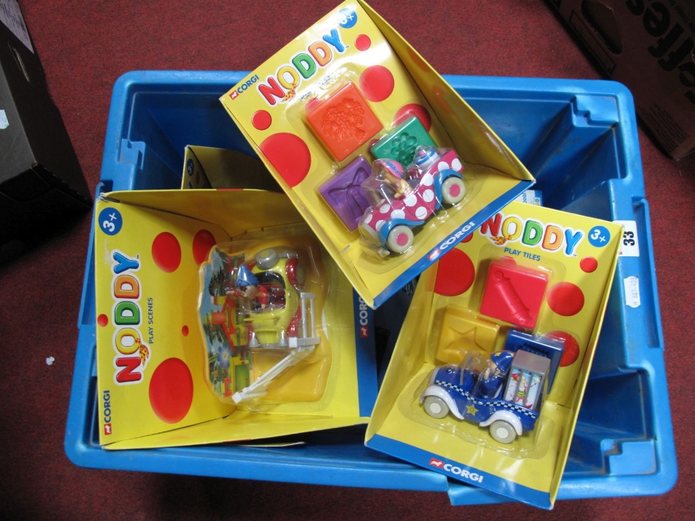 A Quantity of Mainly Modern Diecast Vehicles, with a Noddy theme, Corgi noted, all boxed.