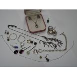 Modern Dress Rings, matching pendant and earrings, bracelet, etc.